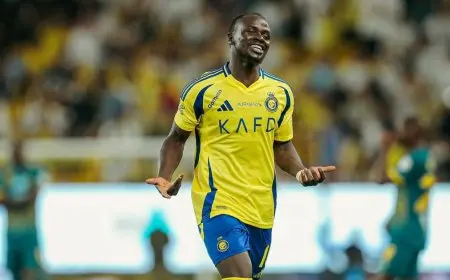 ساديو ماني أفضل لاعب في مباراة النصر والعروبة بدوري روشن