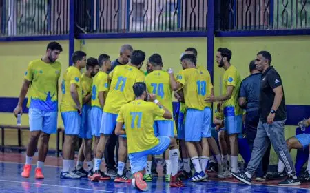 الإسماعيلي يفوز على الصفوة في دوري اليد