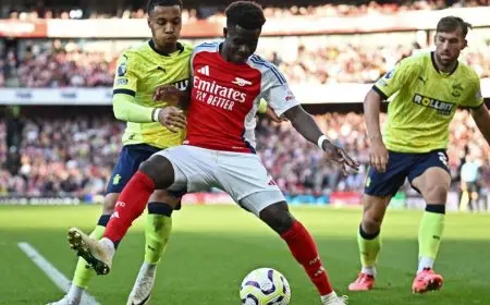 أرتيتا: ساكا لاعب كبير في المناسبات الصعبة