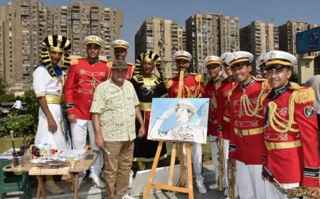 الثقافة تبدأ احتفالات يوم نصر أكتوبر بورش فنية تفاعلية لقطاع الفنون التشكيلية