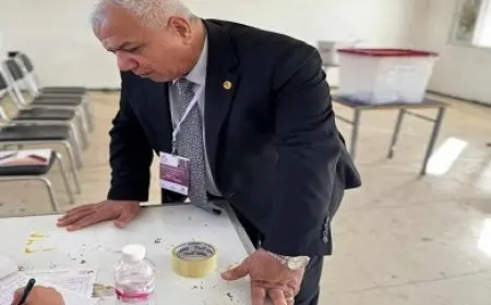 بعثة الجامعة العربية لمتابعة الانتخابات الرئاسية التونسية تتفقد انطلاق عملية الاقتراع