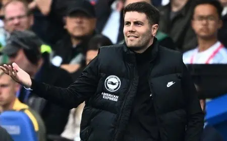 مدرب برايتون: اللعب بثقة قادنا لهزيمة توتنهام وويلبيك أسعدني