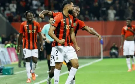 نيس يُعطل باريس سان جيرمان ويُهدي موناكو صدارة الليغ 1