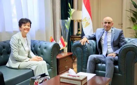 وزير التعليم يستقبل سفيرة سويسرا لدى مصر لبحث سبل تعزيز التعاون