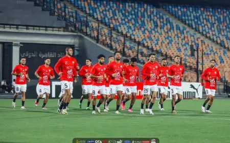 منتخب مصر يواصل تدريباته استعدادا لمواجهة موريتانيا بتصفيات أمم إفريقيا