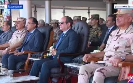 الرئيس السيسي يشاهد فيلما تسجيليا بعنوان «جيش النصر»