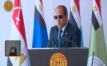 الرئيس السيسي: السلام خيارنا الاستراتيجي.. ولا يوجد لدينا أجندة خفية تجاه أحد