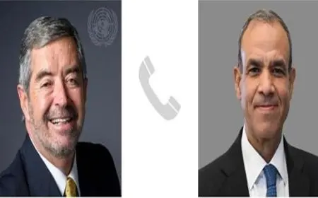 اتصال هاتفي بين وزير الخارجية والهجرة ووزير خارجية المكسيك