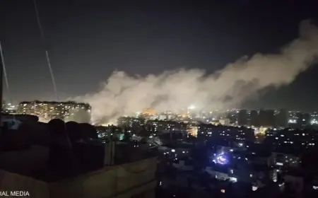 الاحتلال الإسرائيلي يقصف مبنى قرب سفارة إيران في دمشق ويقتل 7 أشخاص