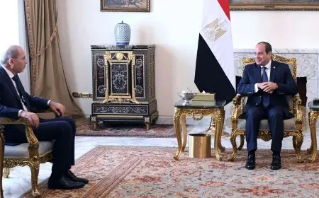 الرئيس السيسي يبحث مع وزير الخارجية الأردني جهود تهدئة الأوضاع في المنطقة