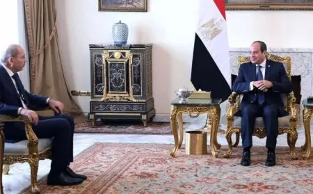 السيسي ووزير خارجية الأردن يبحثان مستجدات جهود القاهرة وعمان الرامية للتهدئة في المنطقة
