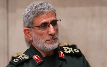 مسؤول بالحرس الثوري الإيراني يكشف مصير إسماعيل قاآني