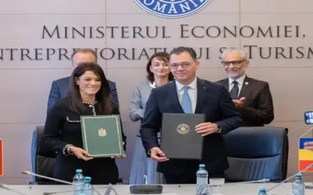 وزيرة التخطيط : آفاق كبيرة لزيادة التبادل التجاري والاستثماري مع الشركات الرومانية
