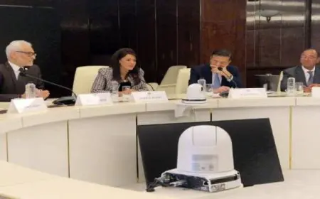 وزيرة التخطيط تعقد جلسة مباحثات مع نائب رئيس وزراء رومانيا خلال فعاليات اللجنة المشتركة ببوخارست