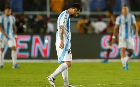 فنزويلا تنتزع تعادلاً من الأرجنتين.. وميسي يشكو مباراة “قبيحة”