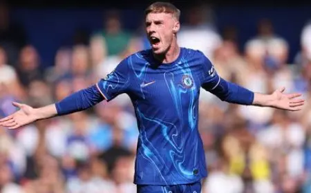 كول بالمر يتوج بجائزة لاعب الشهر في الدوري الإنجليزي