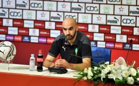 الركراكي: حكيمي قدوة للشباب.. وهذا موقف مزراوي بعد جراحة القلب