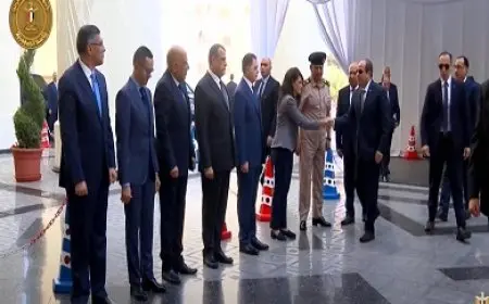 بث مباشر.. الرئيس السيسي يفتتح محطة قطارات صعيد مصر ببشتيل