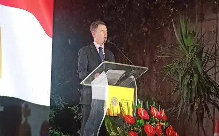 سفير إسبانيا بالقاهرة: ممتنون لمصر على دورها الذي لا يمكن الاستغناء عنه كوسيط في الحرب على غزة