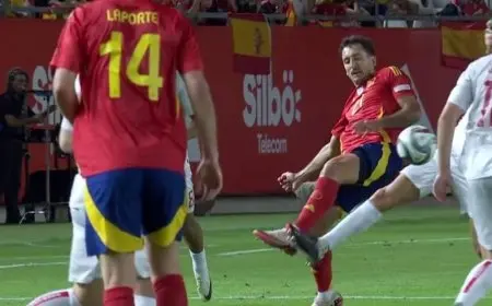 إسبانيا تفلت من فخ الدنمارك في دوري الأمم الأوروبية