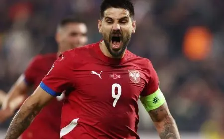 صربيا تهزم سويسرا وتحقق فوزها الأول في دوري الأمم الأوروبية