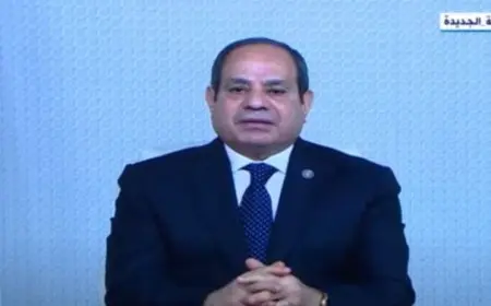 ننشر كلمة السيسي خلال افتتاح النسخة السابعة من أسبوع القاهرة للمياه