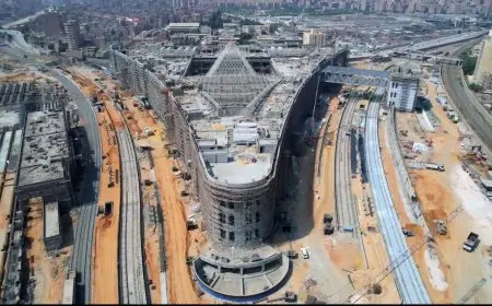 أسست على طراز فرعوني.. تفاصيل افتتاح محطة قطارات الصعيد ببشتيل