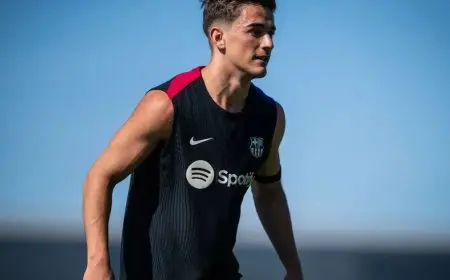 إدارة برشلونة تجهز عقداً جديداً لغافي العائد من الإصابة