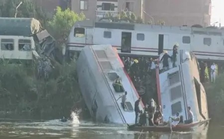 حزب حماة الوطن يعلن صرف إعانات عاجلة لأسرة الضحية ومصابي حادث تصادم قطاري المنيا