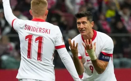 ليفاندوفسكي ينتقد زملاءه ويدعو لتحسين هجوم بولندا