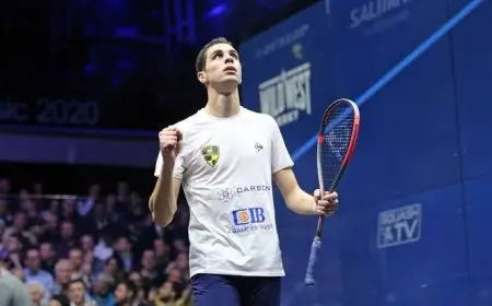 علي فرج: أخي منعني من اعتزال الإسكواش.. والتجنيس بالنسبة لي «مستحيل»