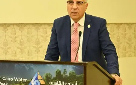 وزير الري: الشرق الأدنى وشمال أفريقيا يعانون من ندرة مياه كبيرة بفعل الزيادة السكانية