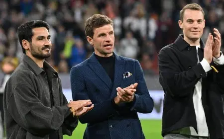 في غياب كروس.. ألمانيا تكرّم نوير ومولر وغوندوغان المعتزلين دولياً