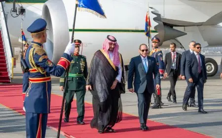 تفاصيل زيارة الأمير محمد بن سلمان ولي العهد السعودي للقاهرة