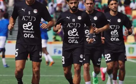 شوط أول سلبي بين مصر وموريتانيا في تصفيات كأس أمم أفريقيا