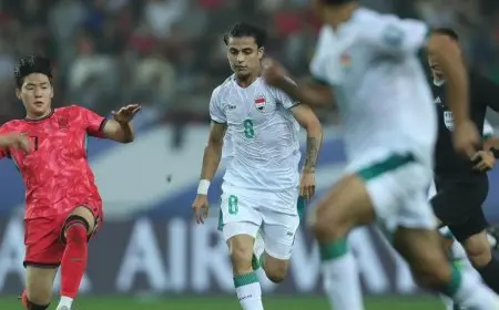 ترتيب العراق في تصفيات كأس العالم 2026 بعد الخسارة من كوريا