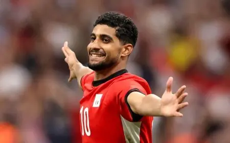 هدف عالمي| إبراهيم عادل يتقدم لمنتخب مصر أمام موريتانيا