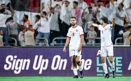 الأردن يستعيد توازنه برباعية أمام عمان في تصفيات كأس العالم