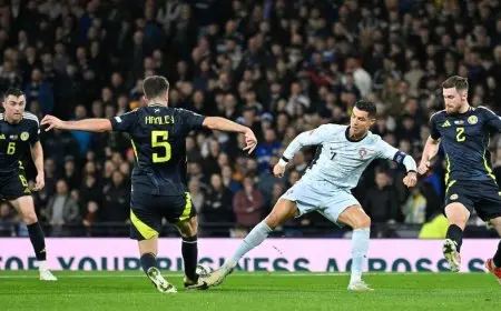 البرتغال تقترب من ربع نهائي دوري الأمم رغم فخ اسكتلندا