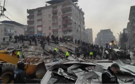 بعمق 9 كم تحت الأرض.. زلزال قوي يضرب منطقة شرق تركيا