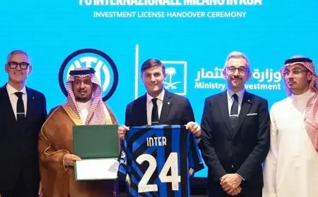 سابقة تاريخية.. إنتر ميلان أول نادٍ يعتمد الرياض مقراً إقليمياً