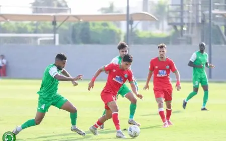 مودرن سبورت يهزم النصر الليبي بثنائية وديًا