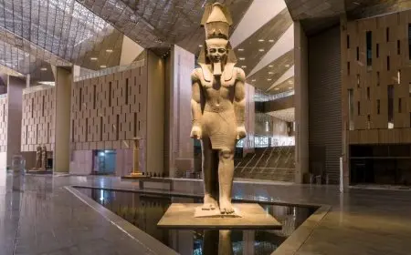 هرم مصر الرابع.. تفاصيل افتتاح المتحف المصري الكبير