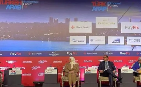 خلال المنتدى الاقتصادي العربي التركي..كجوك: تطور كبير فى العلاقات التجارية المتوازنة بين البلدين
