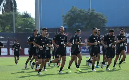 الأهلي يختتم استعداداته في القاهرة قبل السفر إلى الإمارات للسوبر المصري