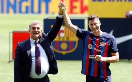 برشلونة “ضحية عملية احتيال” في صفقة روبرت ليفاندوفسكي