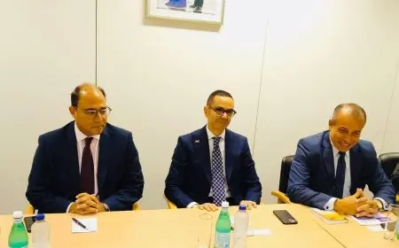 وزير الاستثمار والتجارة الخارجية يلتقى رئيس وكالة التجارة الخارجية البلجيكية