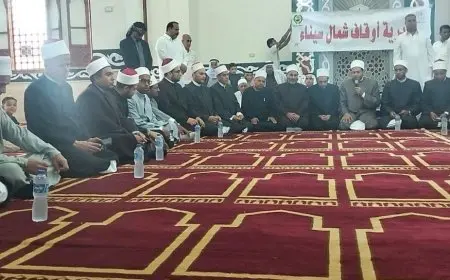 انطلاق قافلة دعوية في مساجد رفح والشيخ زويد