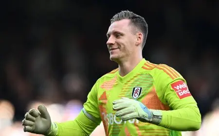 لينو ثاني حارس ألماني يصنع تمريرة حاسمة بالدوري الإنجليزي