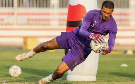 مران الزمالك.. تدريبات قوية لحراس مرمي الفريق استعدادا السوبر المحلي
